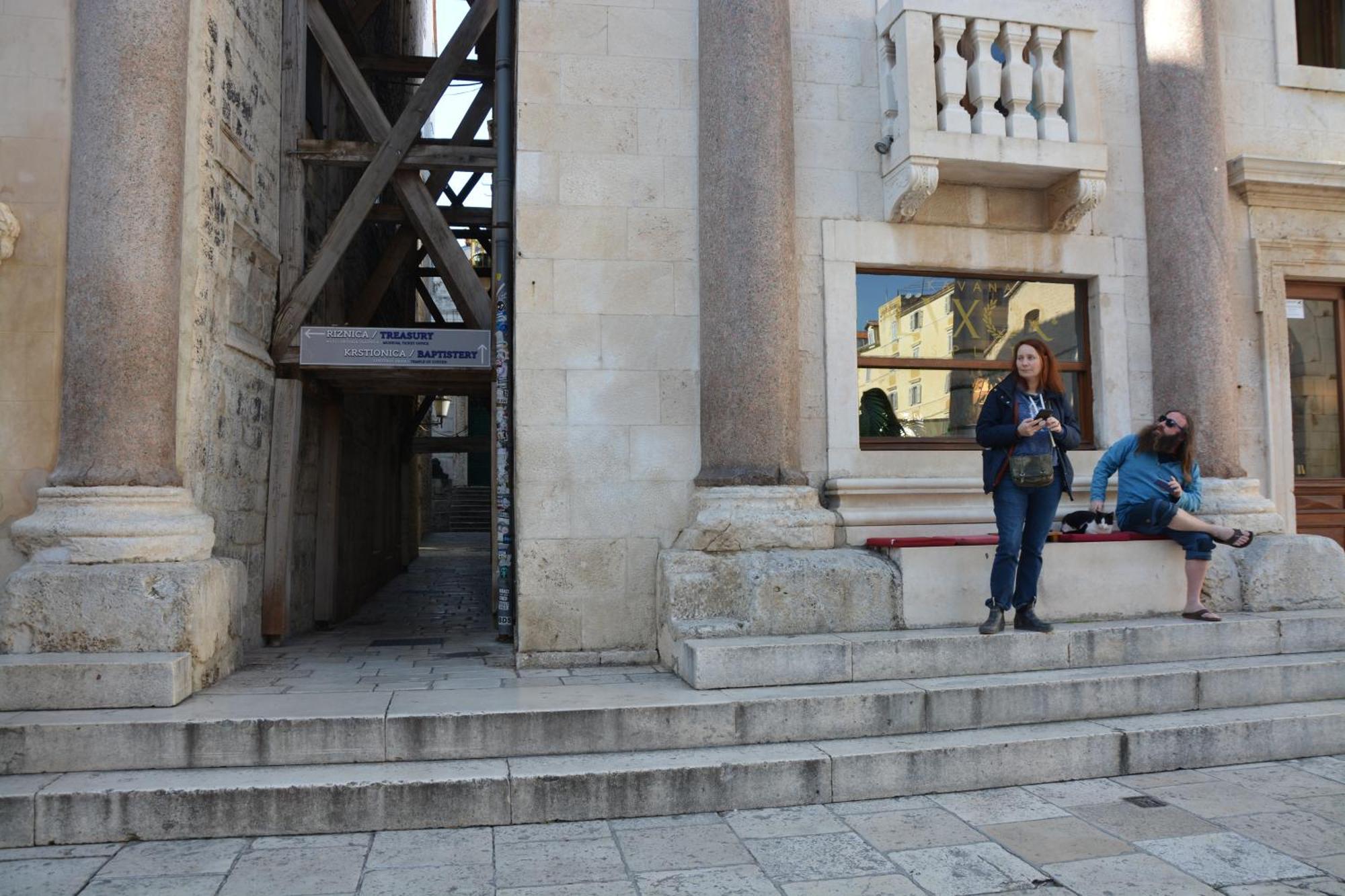Largo Apartment In The Heart Of Diocletian Palace 斯普利特 外观 照片